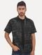 Camisa John John Masculina Manga Curta Heaven String Preta Incolor - Marca John John