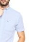 Camisa Tommy Hilfiger Regular Fit Azul - Marca Tommy Hilfiger