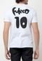 Camiseta Licenciados Copa do Mundo Fuleco 10 Branca - Marca Licenciados Copa do Mundo
