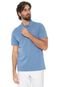 Camisa Polo Lacoste Reta Lisa Azul - Marca Lacoste