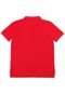 Camisa Polo Tommy Hilfiger Kids Menino Lisa Vermelha - Marca Tommy Hilfiger Kids