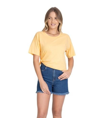 Blusa Infinita Cor Meia Malha Sortida - Marca INFINITA COR