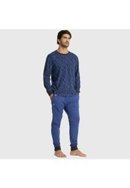 Pijama Micro Polar Hombre Invierno 235 C2 Top
