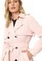 Casaco Trench Coat Banana Republic Maxi Rosa - Marca Banana Republic