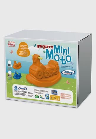 Gangorra Infantil Mini Moto Laranja Xalingo - xalingo