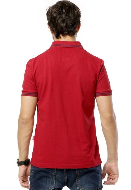 Camiseta Polo Usual Vermelha - Marca Redley