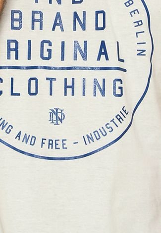 Camiseta Industrie Ind Brand Original Cinza