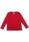 Camiseta Colcci Fun Infantil Lisa Vermelha - Marca Colcci Fun