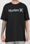 Camiseta Hurley Silk Oversize O&O Solid Preta - Marca Hurley