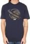 Camiseta ...Lost Blur Saturno Azul-marinho - Marca ...Lost
