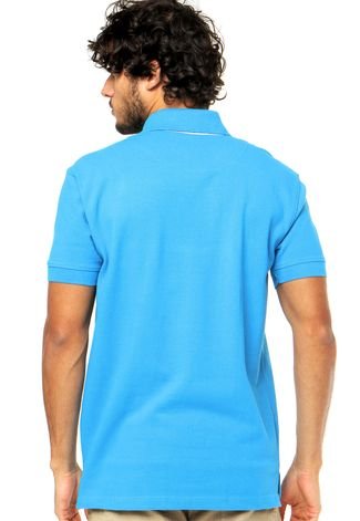 Camisa Polo Aleatory Lisa Golf Azul