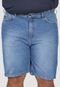 Bermuda Jeans Guess Reta Estonada Azul - Marca Guess