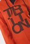 Moletom Aberto Triton Lettering Laranja - Marca Triton