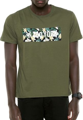 Camiseta Zoo York Hawaiian Logo Verde