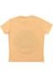 Camiseta Hering Kids Menino Escrita Amarela - Marca Hering Kids
