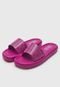 Chinelo Slide Colcci Monograma Rosa - Marca Colcci