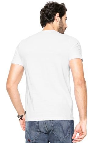 Camiseta All Free Slim Estampada Branca