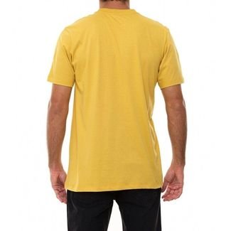 Camiseta Quiksilver New Ending Masculina Mostarda 