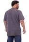 Camiseta Onbongo Plus Size Especial Estampada Cinza Escuro Mescla - Marca Onbongo
