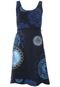Vestido Desigual Curto Montserrat Azul-Marinho - Marca Desigual