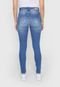 Calça Jeans Lunender Skinny Estonada Azul - Marca Lunender