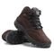 Bota Coturno Masculino De Couro Tratorado Adventure Trilha Blaqueado Cano Curto Sch 970 Marrom - Marca Schiareli