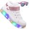 Tenis Feminino de Led Botinha Borboleta Glitter Calce Facil   Oculos - Marca CALCADOS LGHT LIGHT