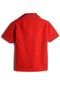 Camisa Polo Marisol Menino Liso Vermelha - Marca Marisol