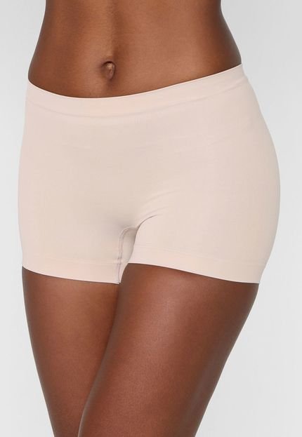 Calcinha Liz Boxer 74220 Bege - Marca Liz