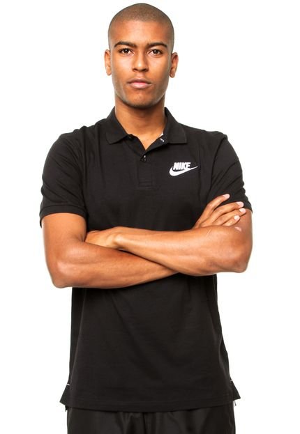 Camisa Polo Nike NSW JSY Preta - Marca Nike