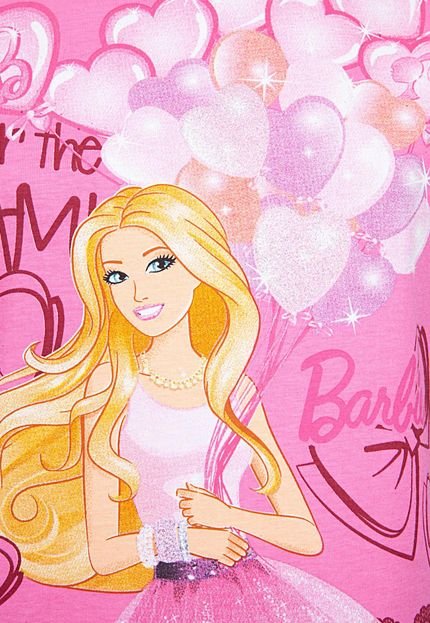 Pijama Malwee  Barbie Liberta Rosa - Marca Malwee