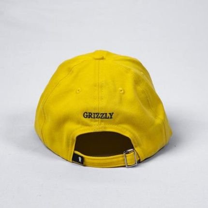 BONE GRIZZLY OG BEAR DAD HAT GOLD - Marca Grizzly