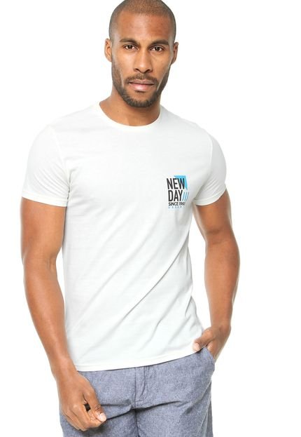 Camiseta Malwee New Day Branco - Marca Malwee