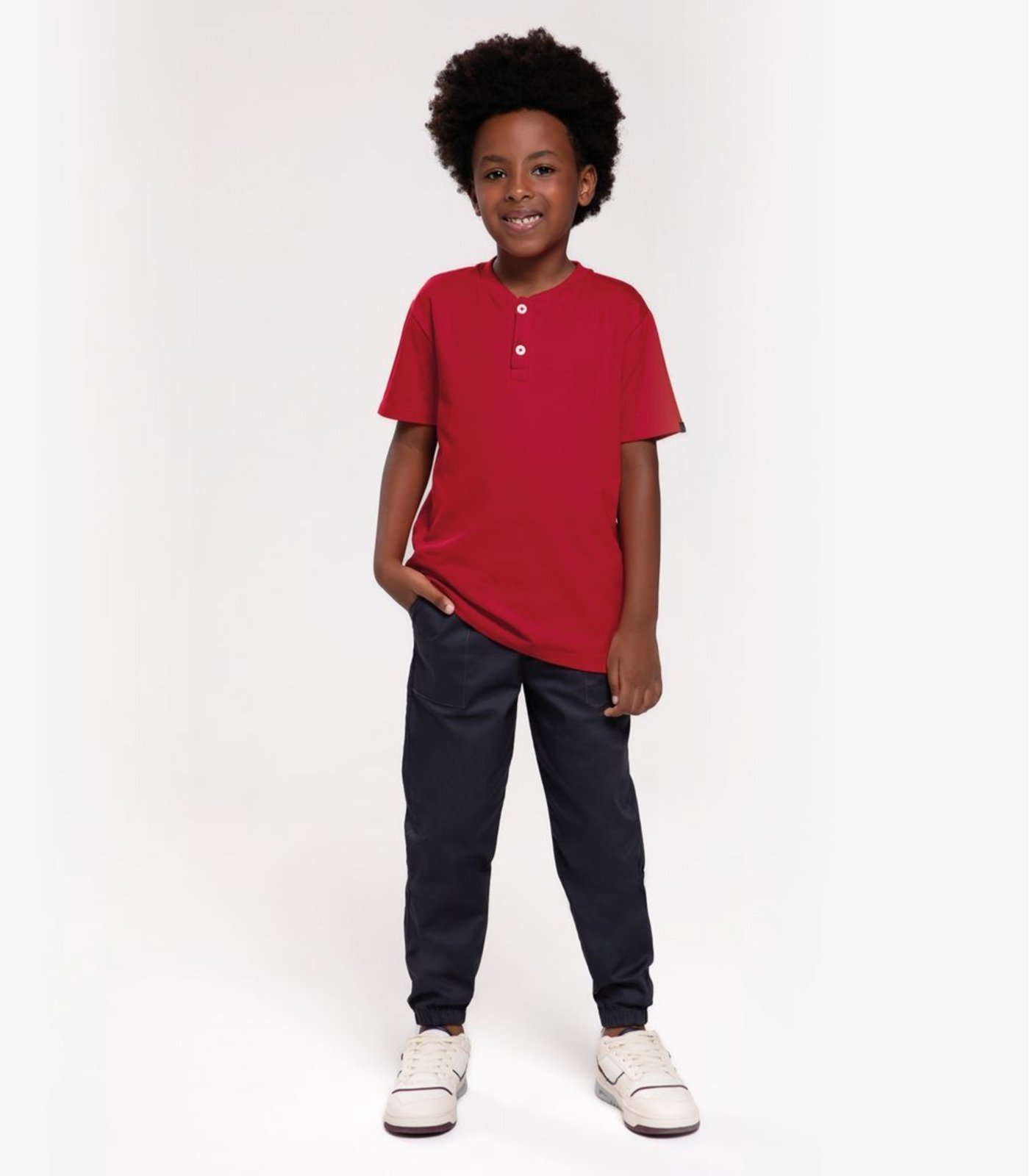 Calça Infantil Masculina Trick Nick Cinza - Marca Trick Nick Básicos