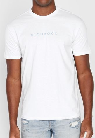 Camiseta Nicoboco Wormmon Branca