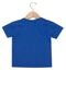 Camiseta Duduka Infantil Gola Redonda Azul - Marca Duduka