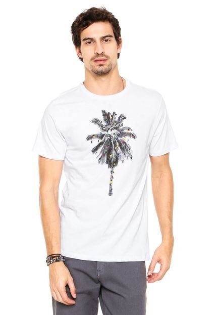 Camiseta Quiksilver Palm Light Branco - Marca Quiksilver