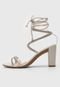 Sandália Dafiti Shoes Hotfix Off-White - Marca DAFITI SHOES