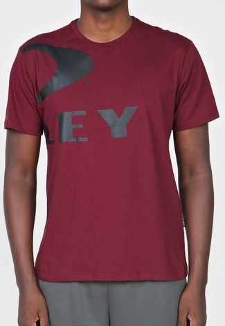 Camiseta Oakley Big Ellipse Masculina - Vermelho