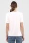 Blusa Dudalina Floral Off-White - Marca Dudalina