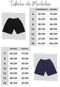 Kit 2 Bermuda Shorts Tactel Masculino Juvenil Liso Escuro Uniforme Leve Verão - Marca COLBACHO