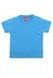Camiseta Kyly Manga Curta Menino Azul - Marca Kyly