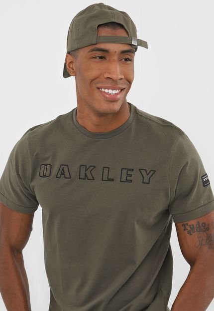 Camiseta Oakley Utilitary Bark Verde - Marca Oakley