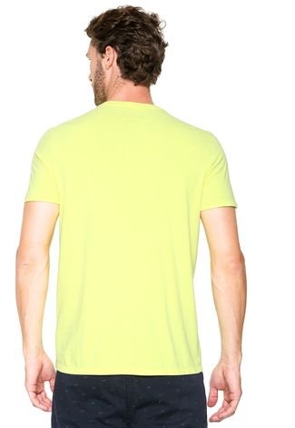 Camiseta Ellus Estampada Amarela