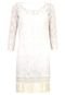 Vestido Colcci Comfort Cool Off-White - Marca Colcci