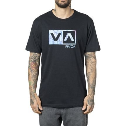 Camiseta RVCA Balance Box WT23 Masculina Black - Marca RVCA