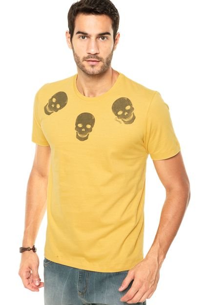 Camiseta Sommer Skull Amarela - Marca Sommer