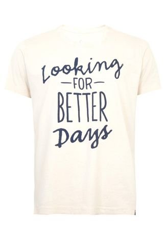 Camiseta Lemon Grove Looking for Better Days branca