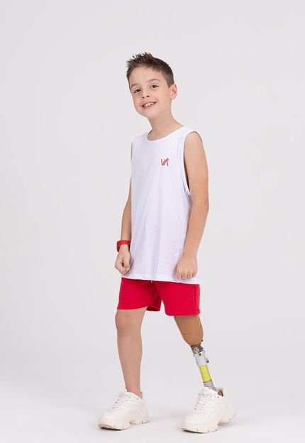 Conjunto Regata Infantil Vida Costeira Branco - Marca VIDA COSTEIRA