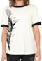 Camiseta Forum Floral Off-white - Marca Forum